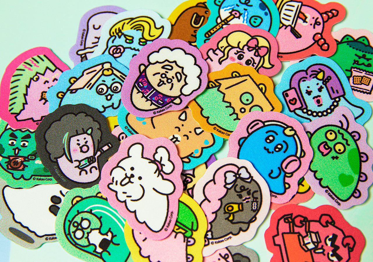 Sticker (32 1) Phone Accessory - Korean kawaii Kakao Friends | Koolseoul