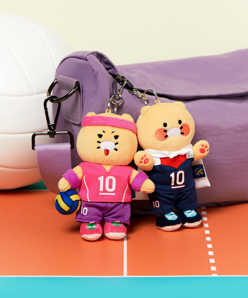 XFriends Keychain Plush Chunsik - Official Kakao Friends merchandise | Koolseoul