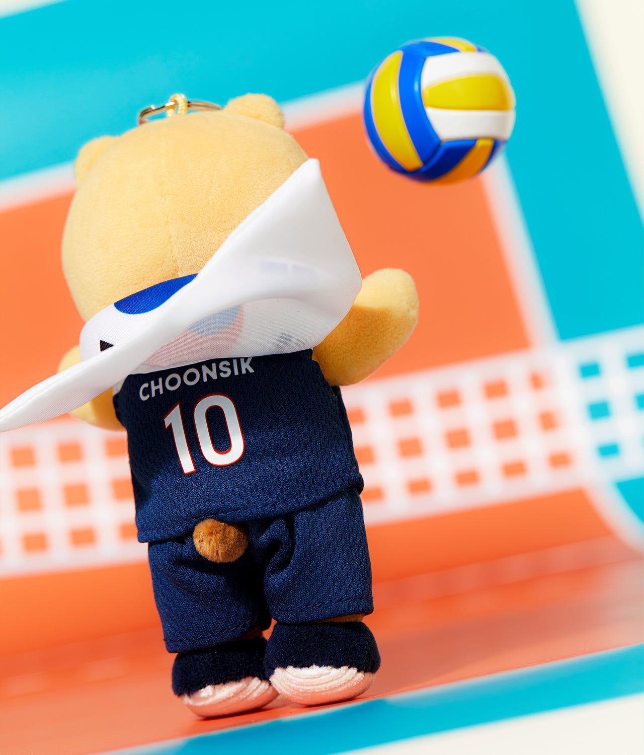 XFriends Keychain Plush Chunsik - Authentic Kakao Friends from Korea | Koolseoul