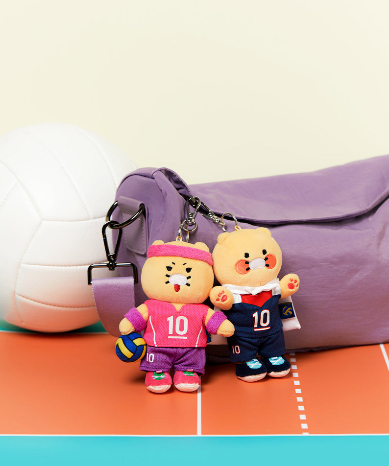 XFriends Keychain Plush Chunsik - Korean kawaii Kakao Friends | Koolseoul