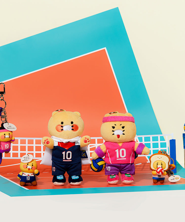 XFriends Figurine Keychain (3 1) Chunsik - Official Kakao Friends merchandise | Koolseoul