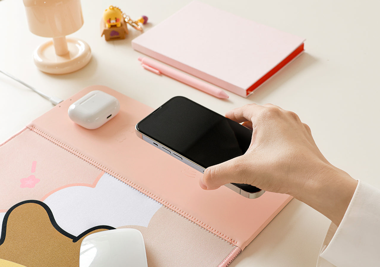 Rose Mouse Pad - Korean kawaii Kakao Friends | Koolseoul