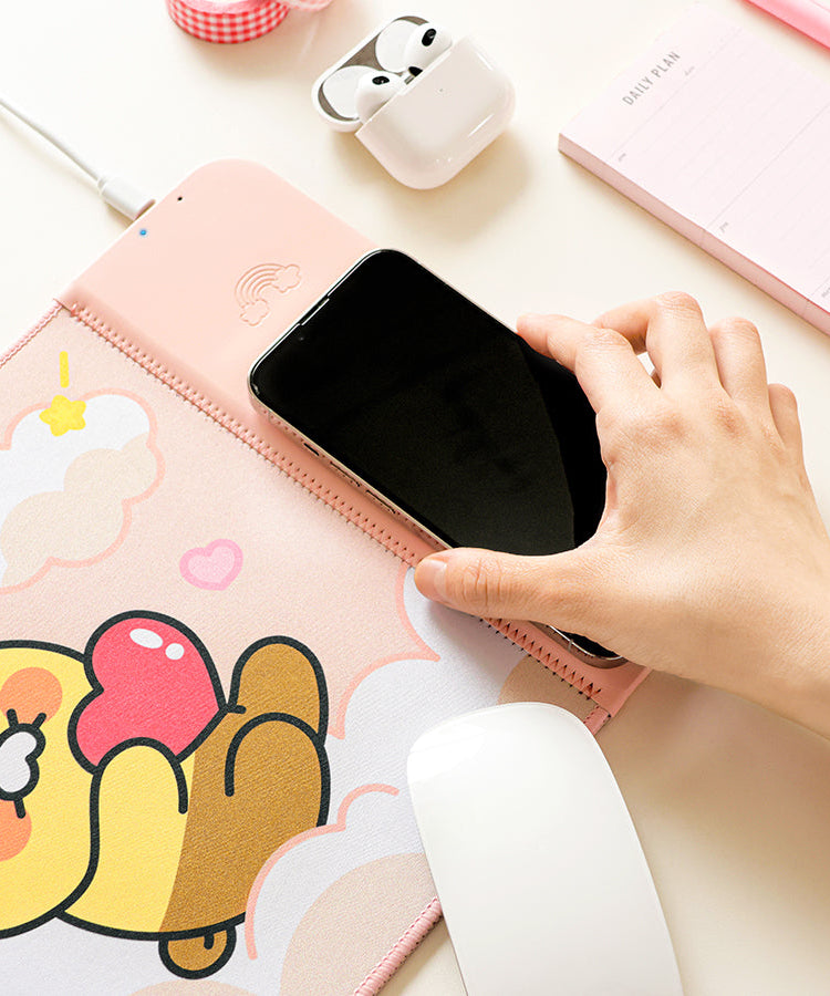 Mouse Pad Rose - Authentic Kakao Friends from Korea | Koolseoul