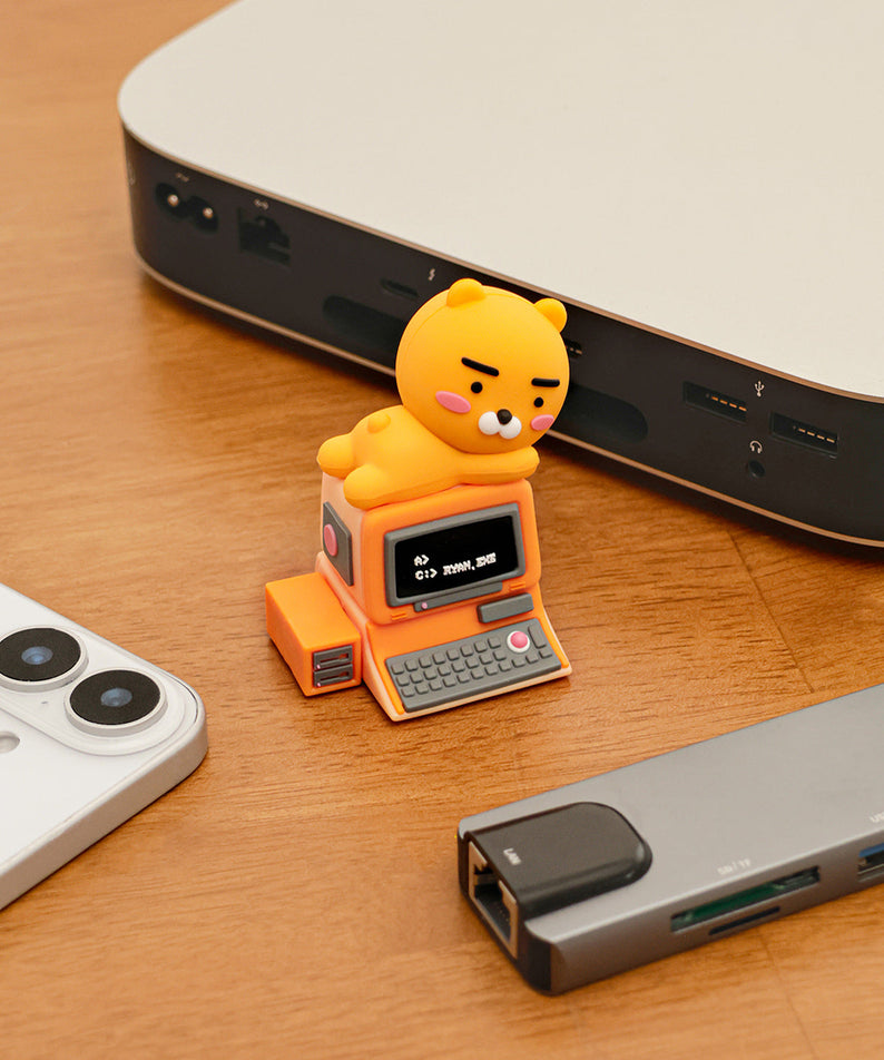 64GB USB Figurine Ryan - Korean kawaii Kakao Friends | Koolseoul