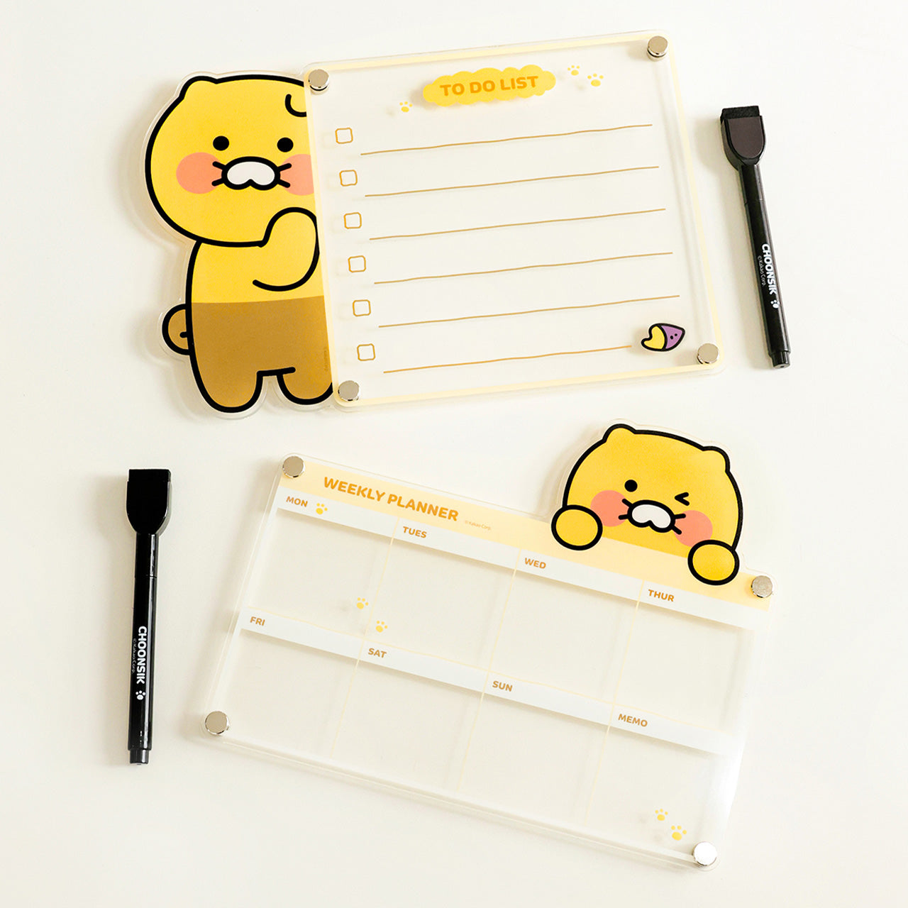 Kakao Friends Friends Memo Board Set