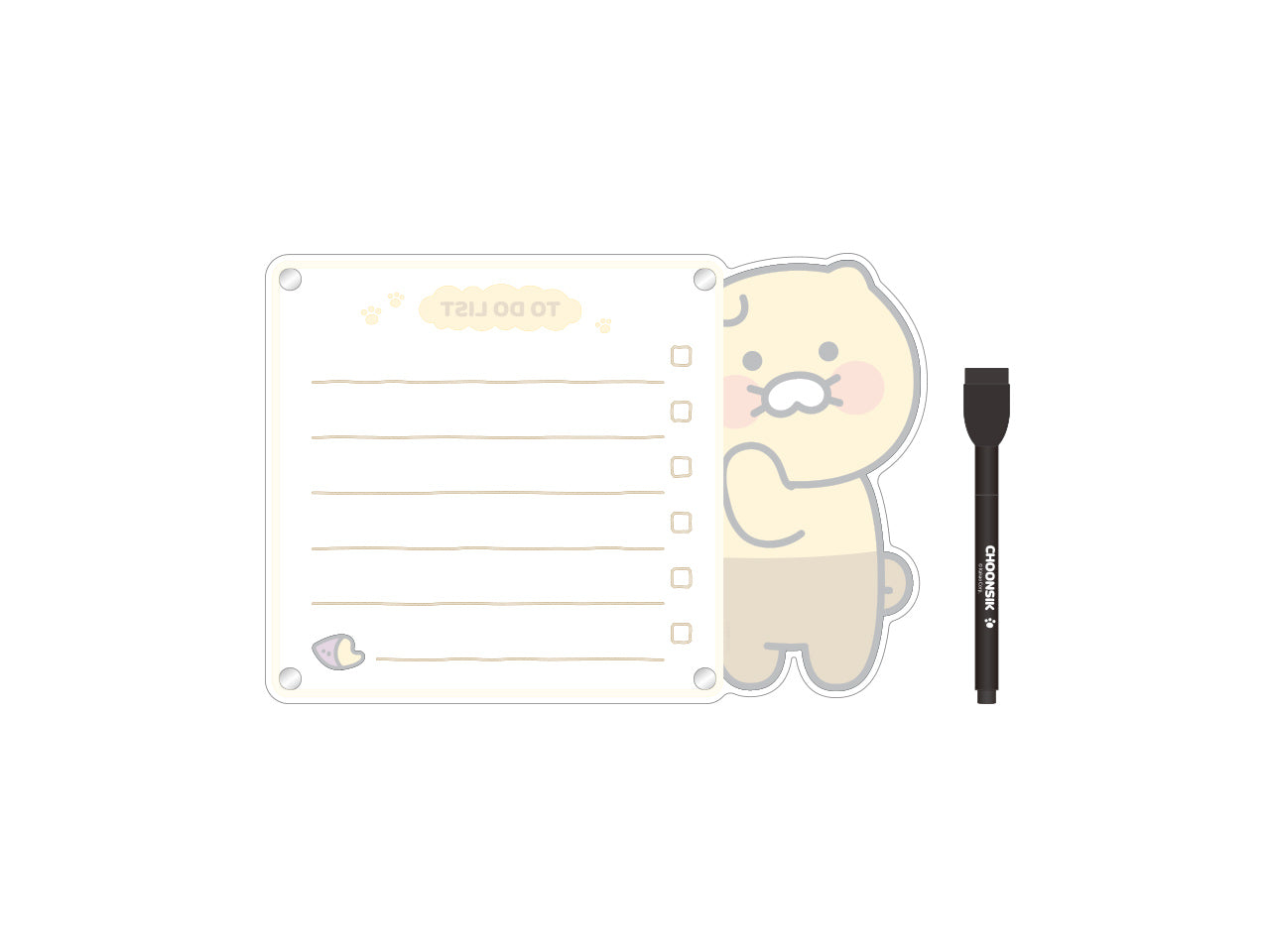 Kakao Friends Friends Memo Board Set