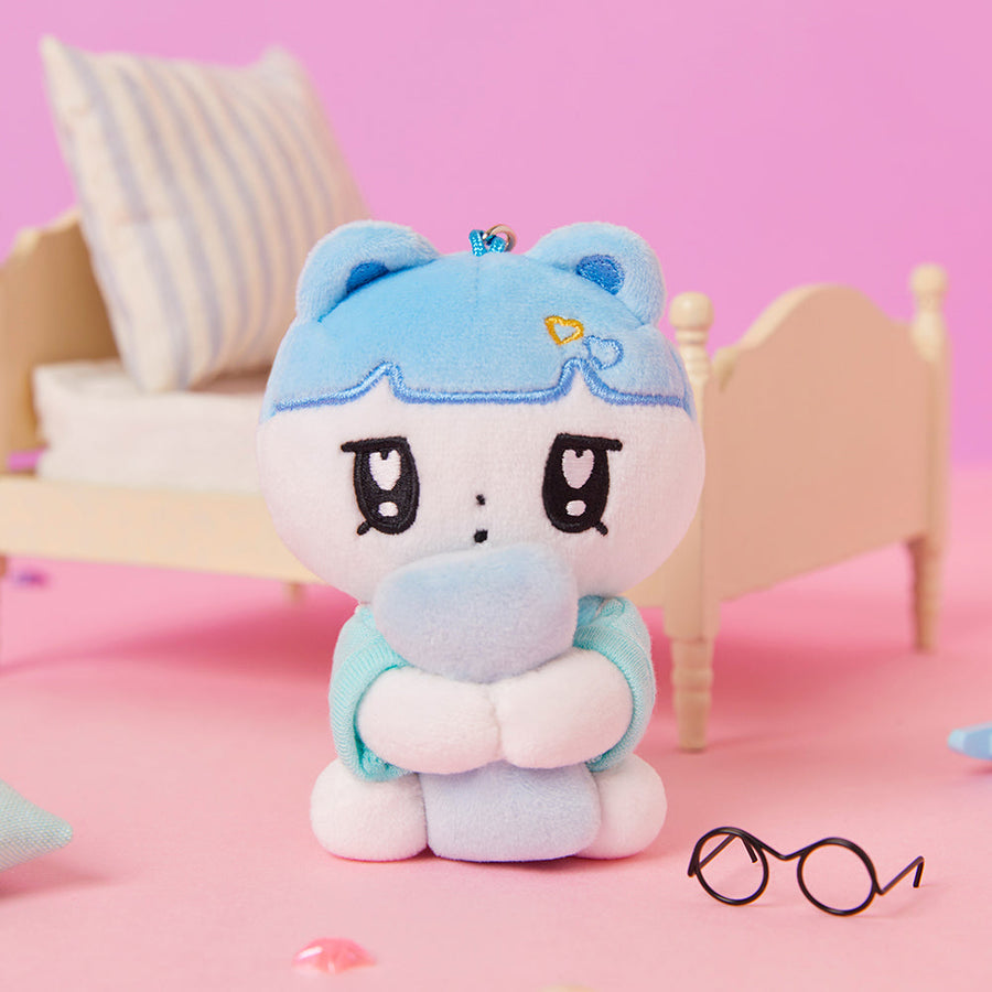 カカオフレンズ - ミニぬいぐるみキーホルダー パジャマ