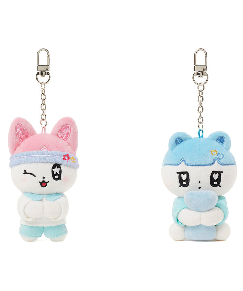 MiniPorte-cles Plush Pajamas - Authentic Kakao Friends from Korea | Koolseoul