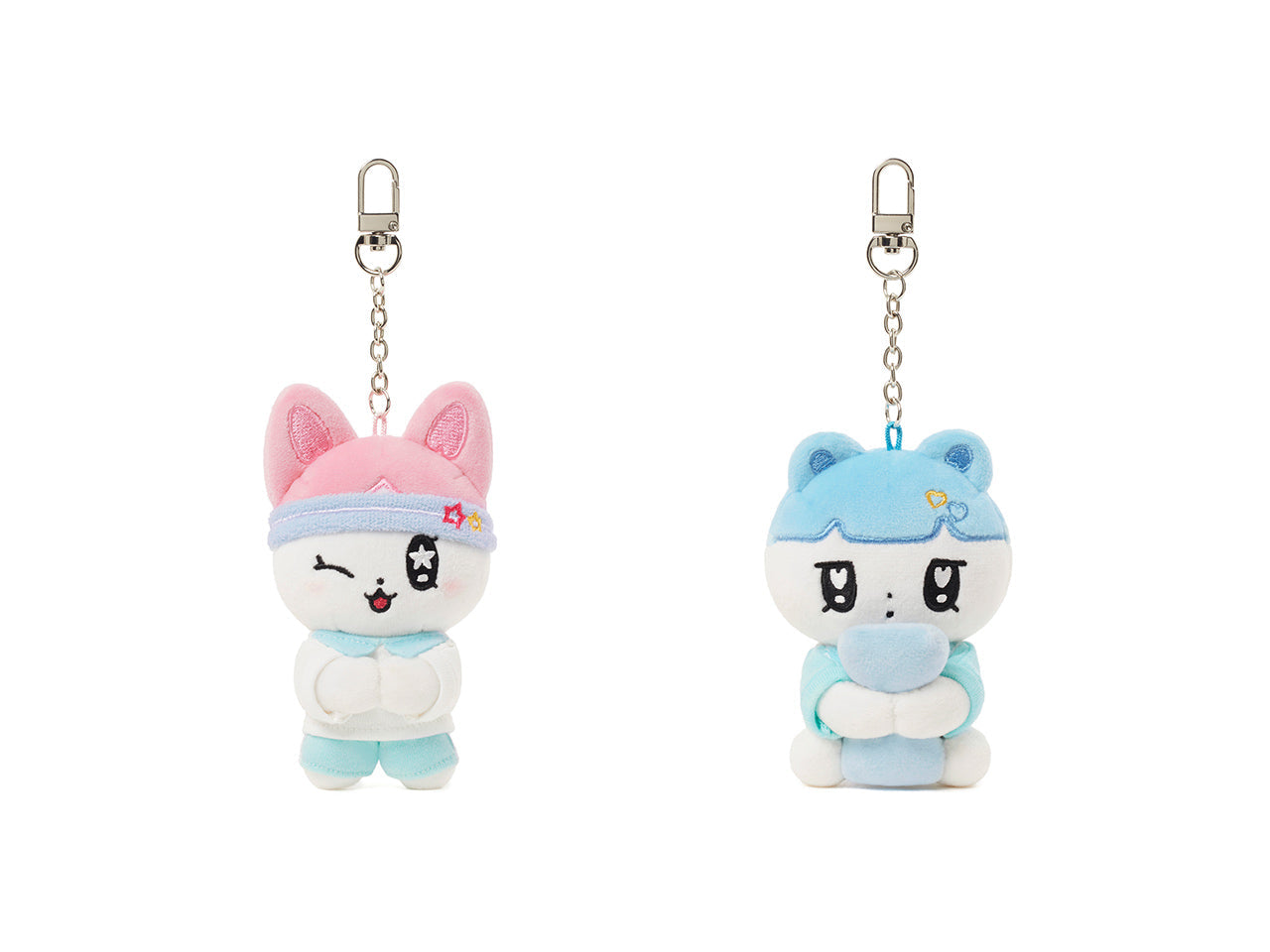 MiniPorte-cles Plush Pajamas - Authentic Kakao Friends from Korea | Koolseoul