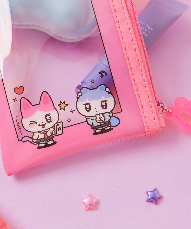 TransparentPochette Pouch - Official Kakao Friends merchandise | Koolseoul