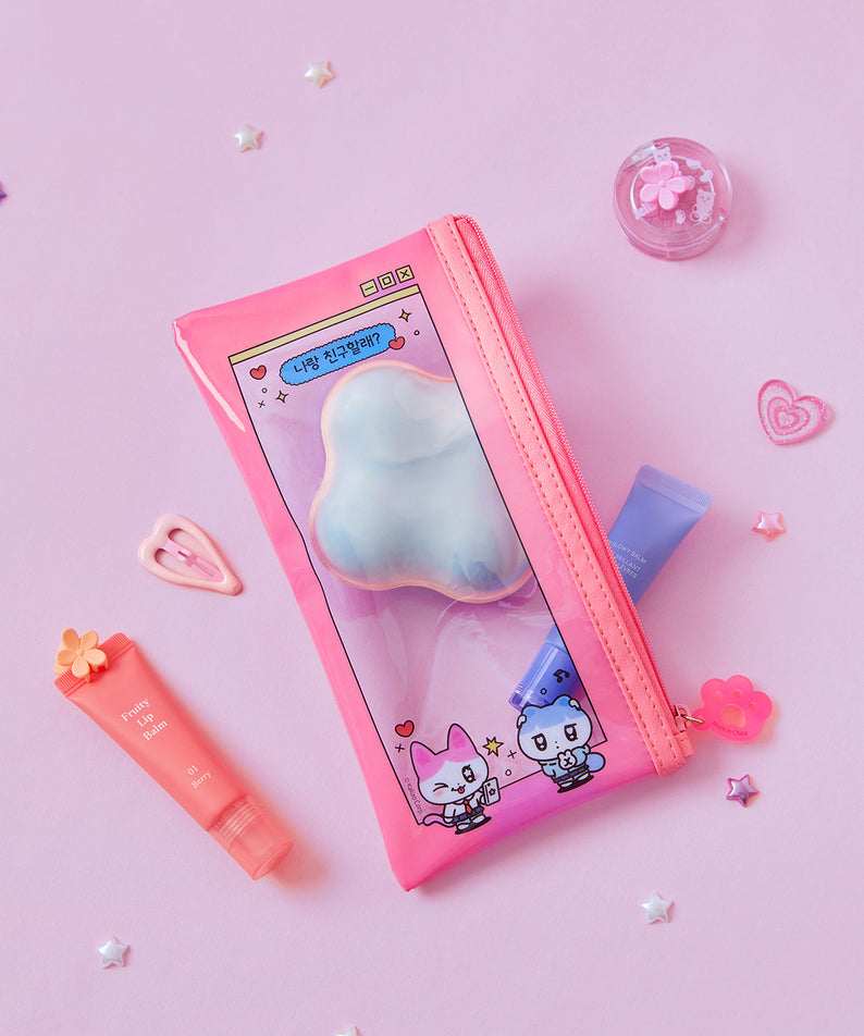 TransparentPochette Pouch - Official Kakao Friends merchandise | Koolseoul