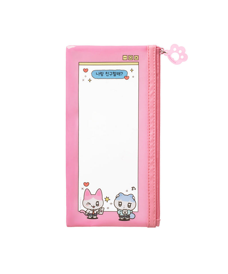 TransparentPochette Pouch - Authentic Kakao Friends from Korea | Koolseoul