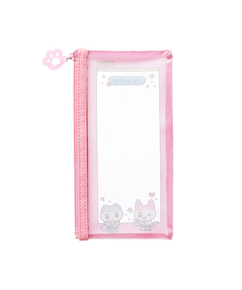 TransparentPochette Pouch - Official Kakao Friends merchandise | Koolseoul