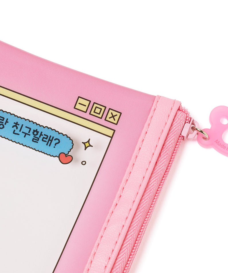 TransparentPochette Pouch - Korean kawaii Kakao Friends | Koolseoul