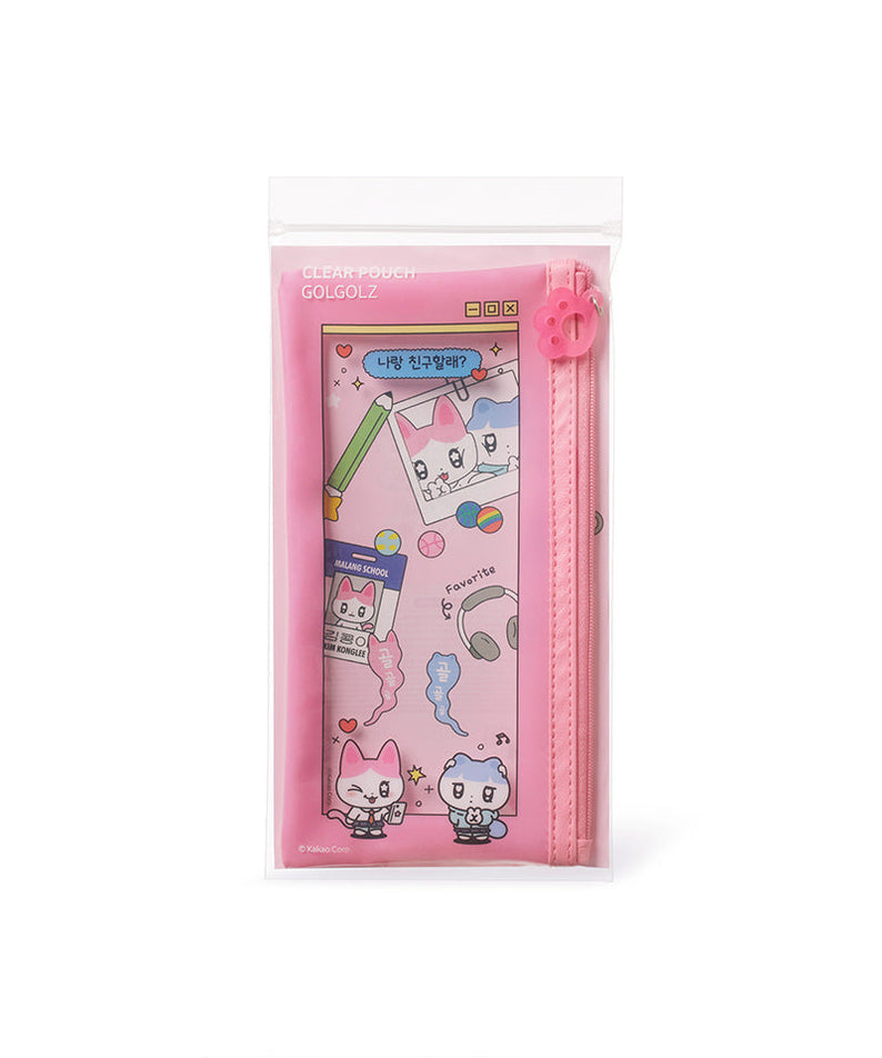 TransparentPochette Pouch - Official Kakao Friends merchandise | Koolseoul