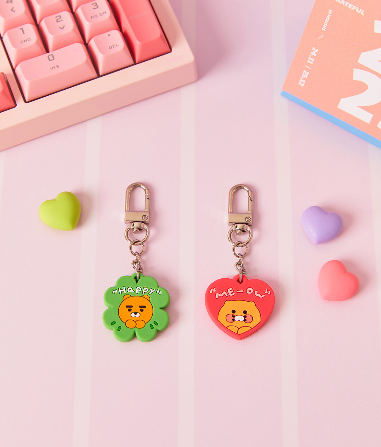MiniMiroir Keychain Ryan - Authentic Kakao Friends from Korea | Koolseoul