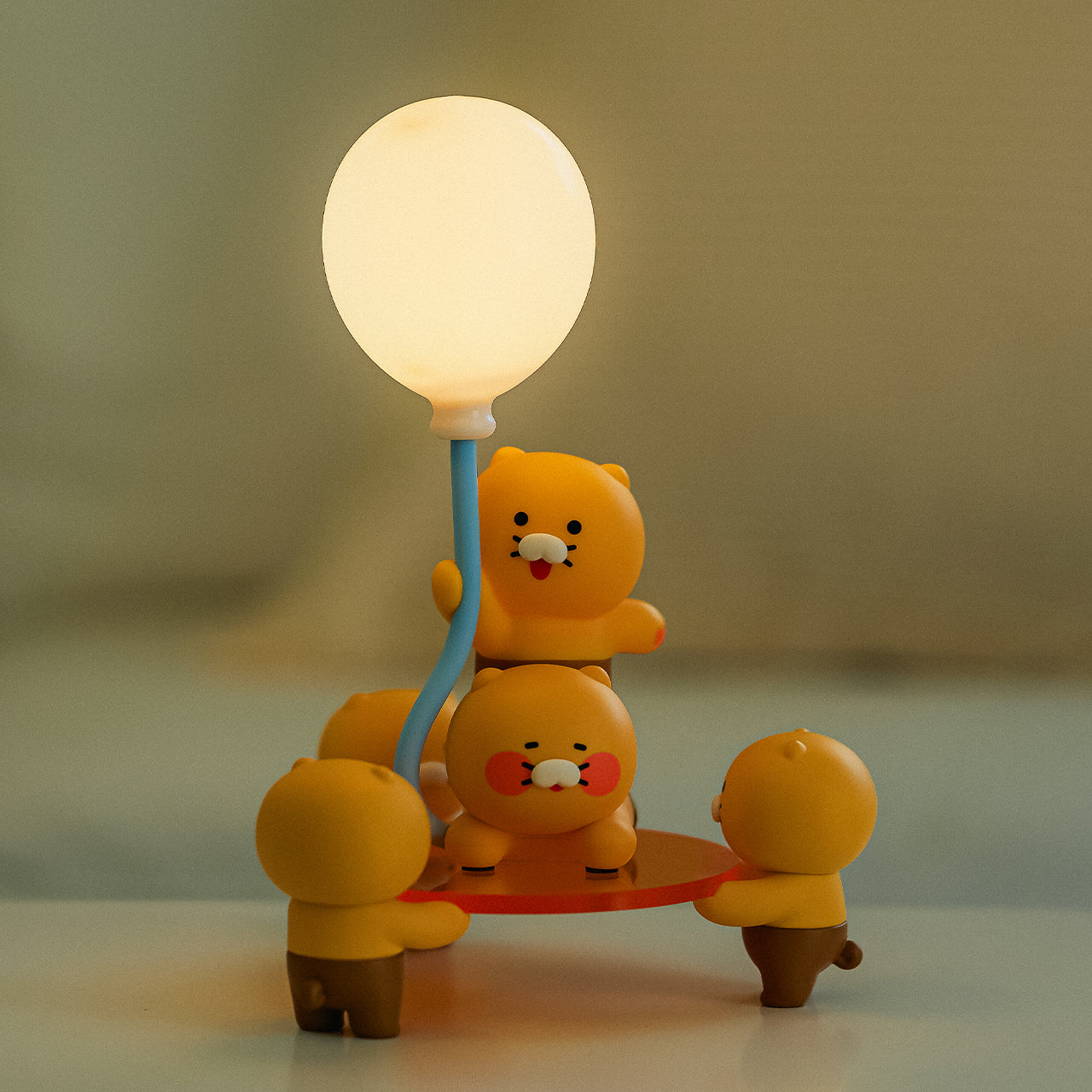 [Set] Figurine Lamp& - Korean kawaii Kakao Friends | Koolseoul
