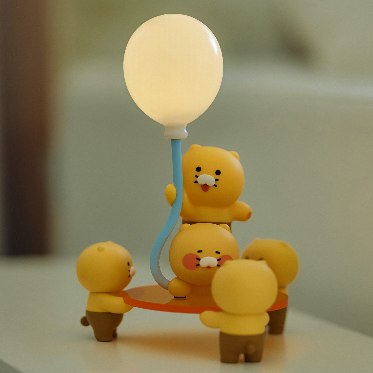 [Set] Figurine Lamp& - Authentic Kakao Friends from Korea | Koolseoul