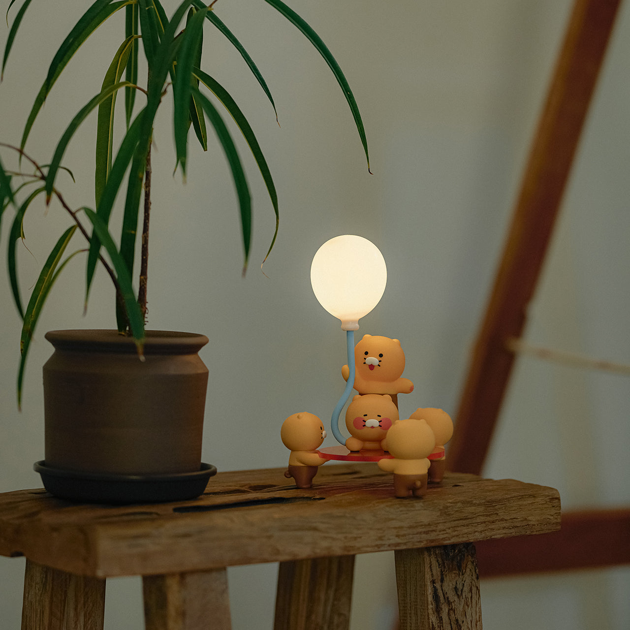 [Set] Figurine Lamp& - Authentic Kakao Friends from Korea | Koolseoul