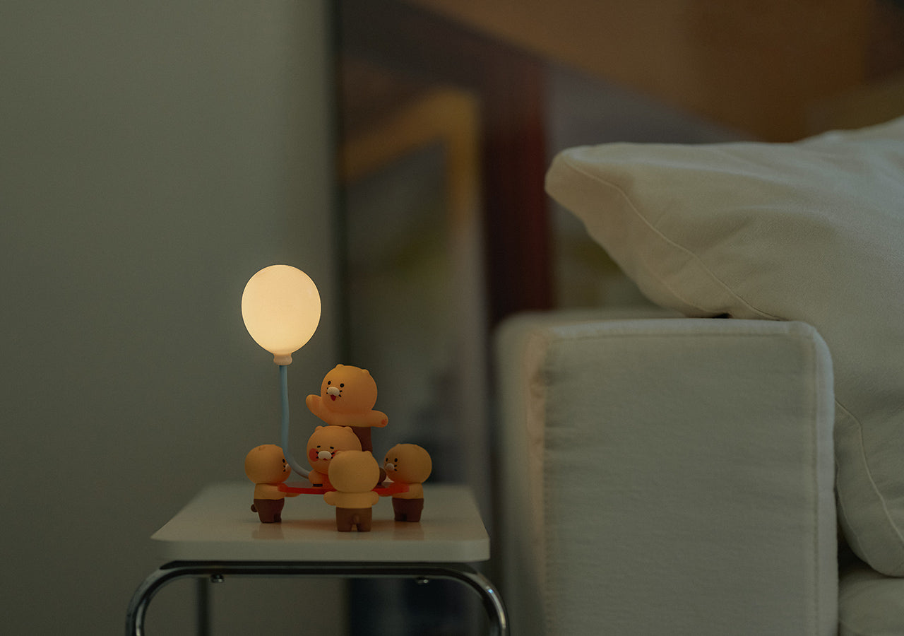 [Set] Figurine Lamp& - Authentic Kakao Friends from Korea | Koolseoul