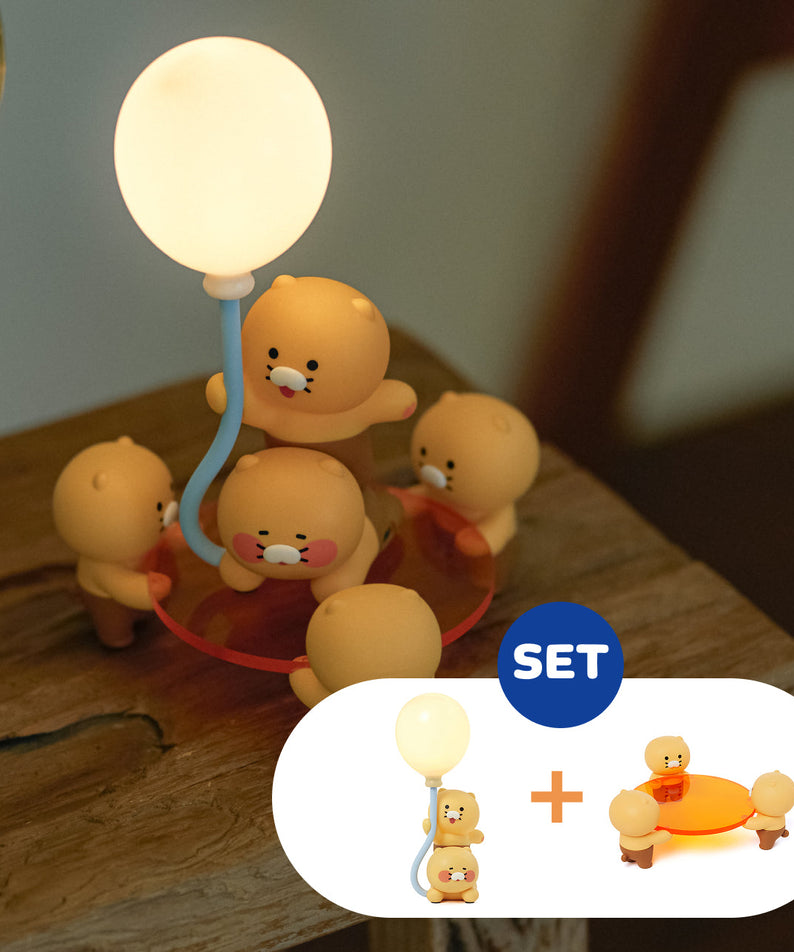 [Set] Figurine Lamp& - Official Kakao Friends merchandise | Koolseoul
