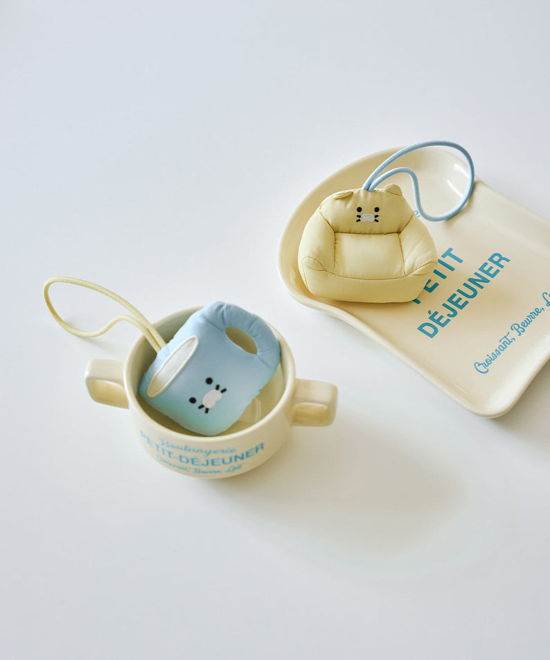 CHOONHOUSE Cushion Keychain 2P Chunsik - Official Kakao Friends merchandise | Koolseoul