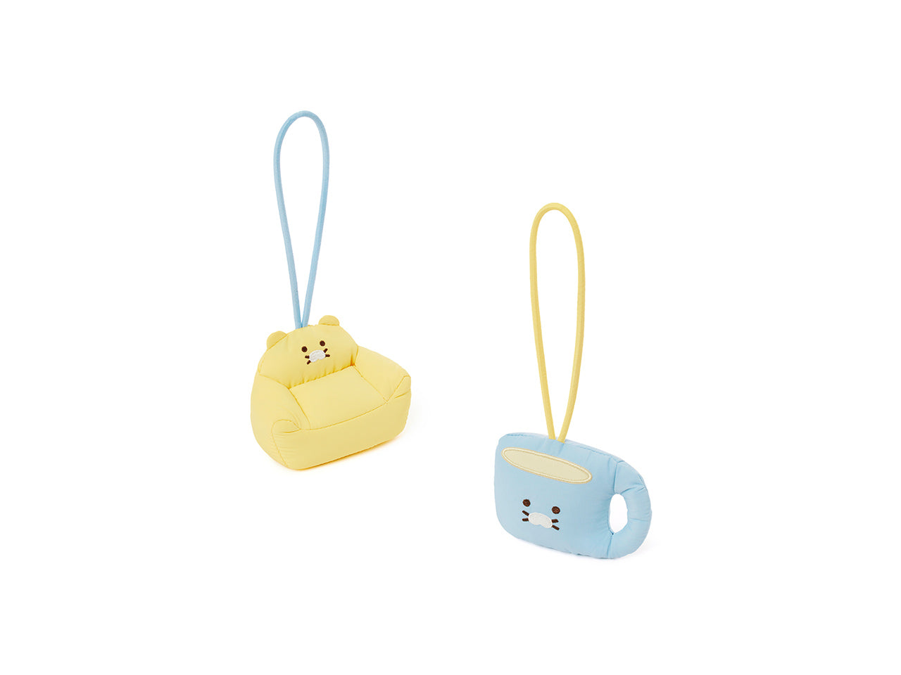 CHOONHOUSE Cushion Keychain 2P Chunsik - Korean kawaii Kakao Friends | Koolseoul