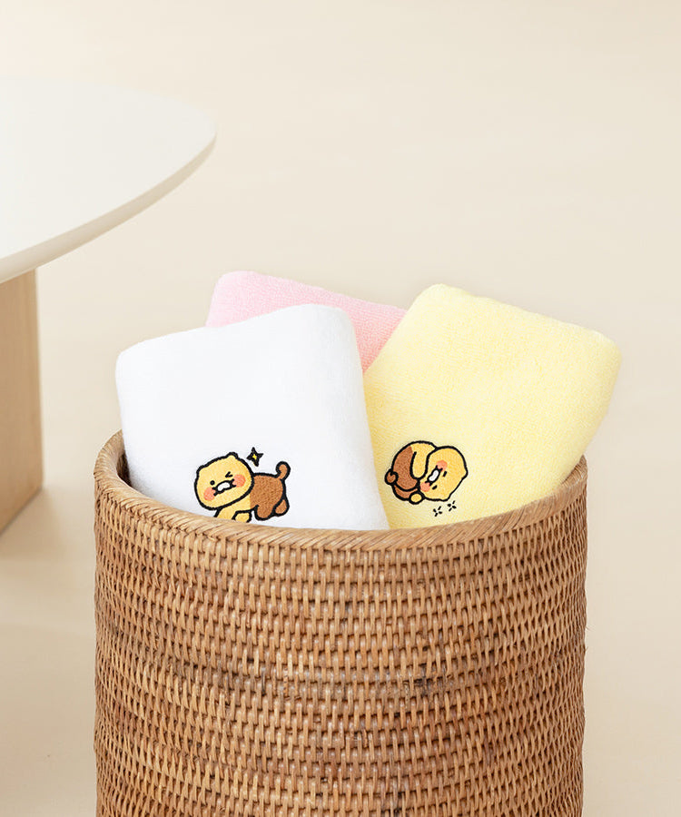 Chunsik Towel Set 3P Serviette - Authentic Kakao Friends from Korea | Koolseoul