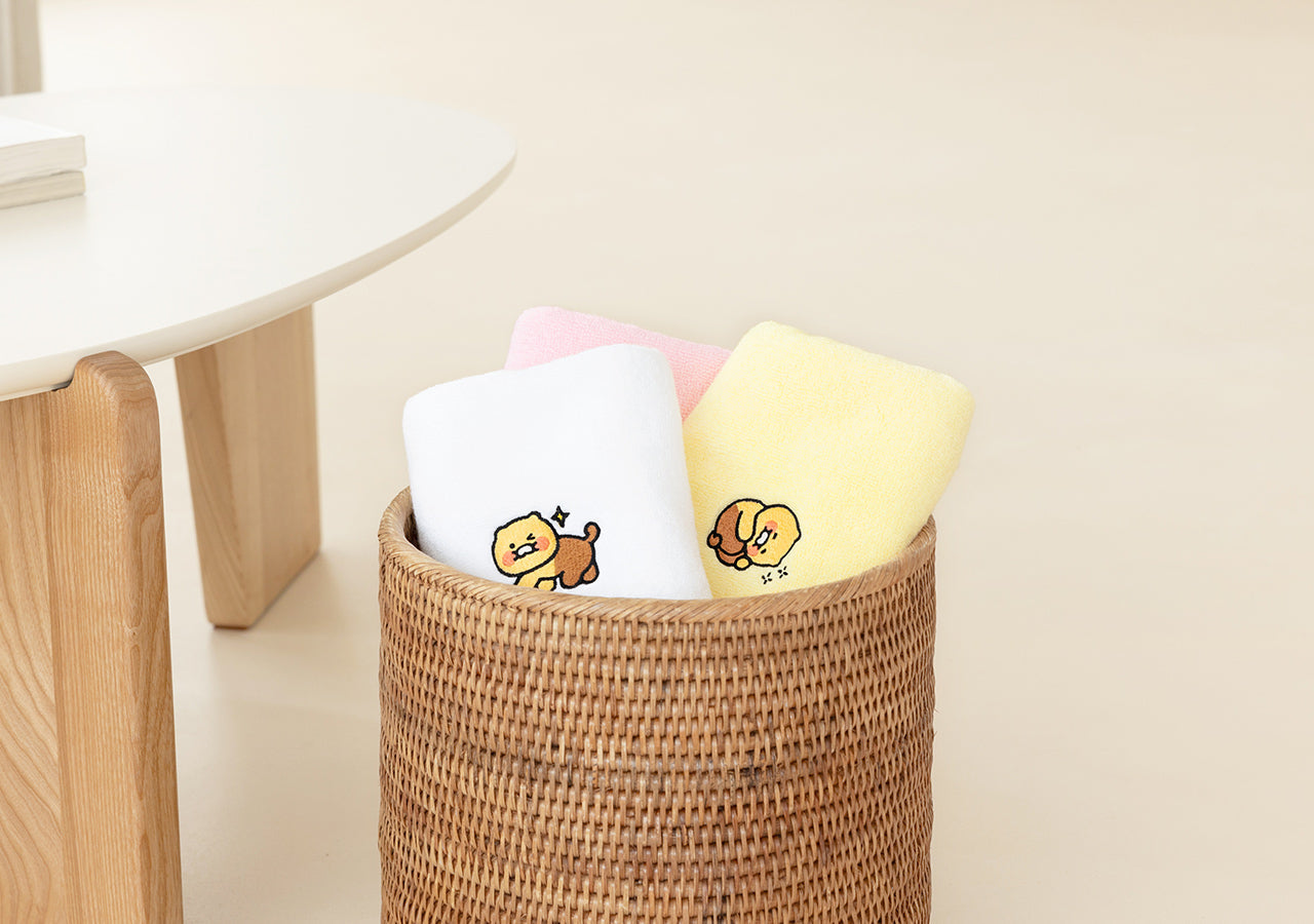 Chunsik Towel Set 3P Serviette - Authentic Kakao Friends from Korea | Koolseoul