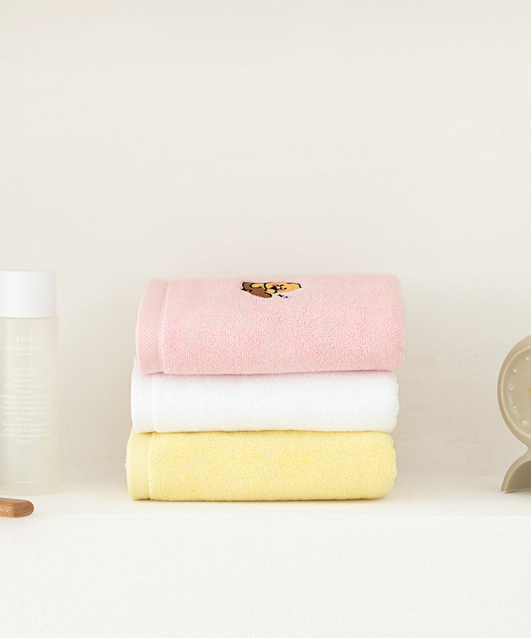 Chunsik Towel Set 3P Serviette - Official Kakao Friends merchandise | Koolseoul
