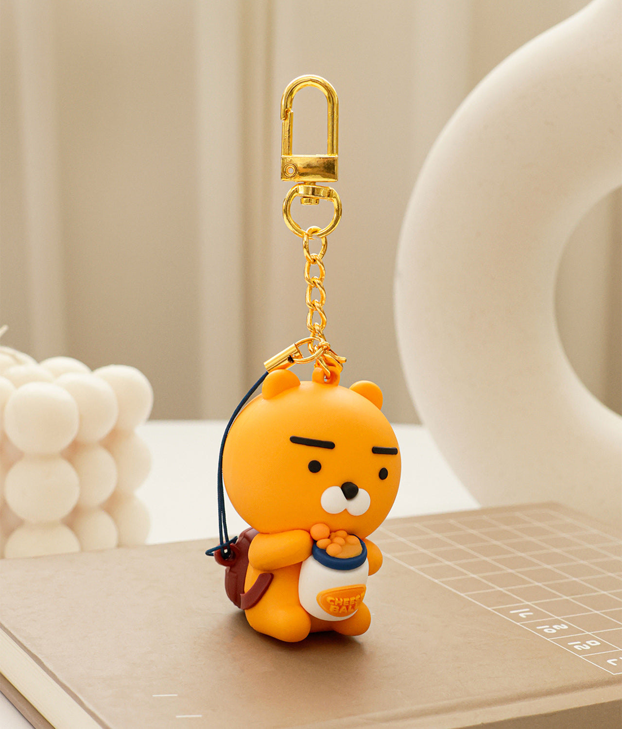 64GB USB Figurine Keychain Backpack Ryan - Korean kawaii Kakao Friends | Koolseoul