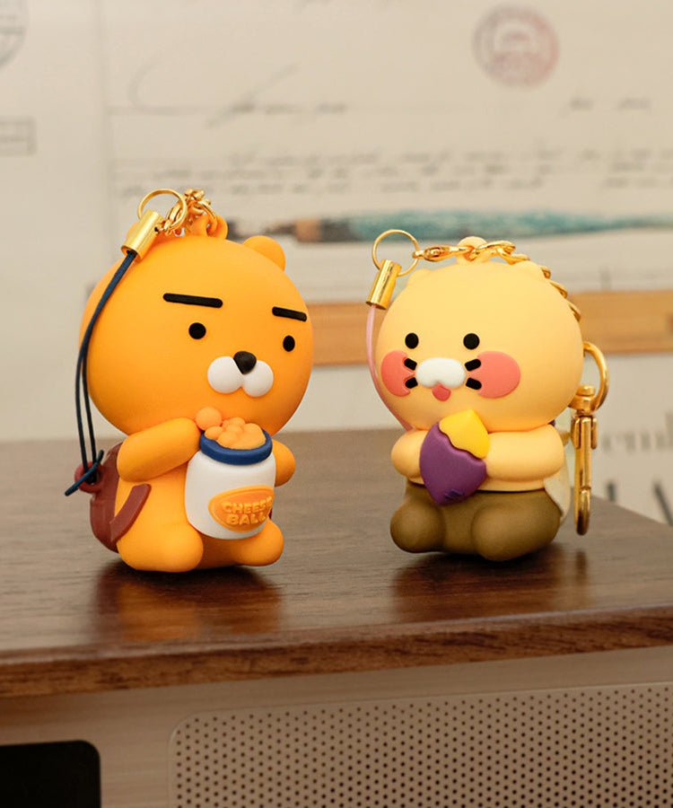 64GB USB Figurine Keychain Backpack Ryan - Authentic Kakao Friends from Korea | Koolseoul