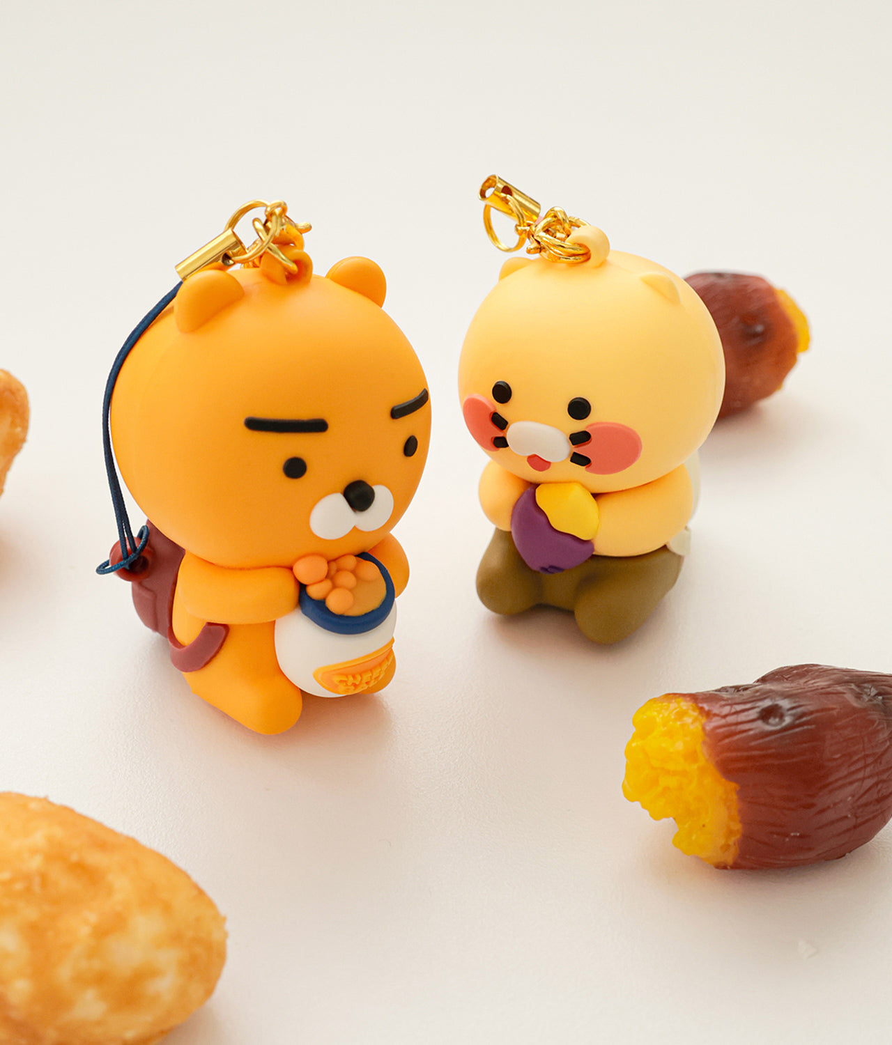 64GB USB Figurine Keychain Backpack Ryan - Authentic Kakao Friends from Korea | Koolseoul