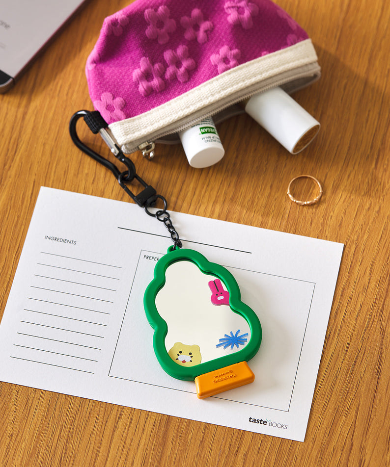 XFriends MiniMiroir Keychain Chunsik - Official Kakao Friends merchandise | Koolseoul