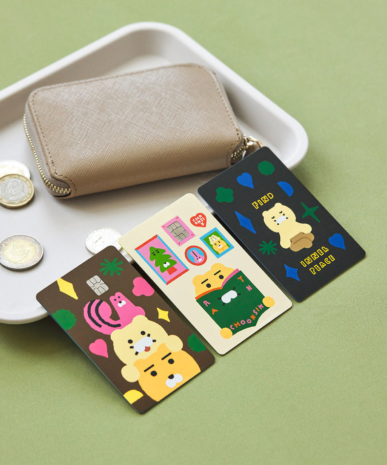 XFriends Card Sticker Set & - Official Kakao Friends merchandise | Koolseoul