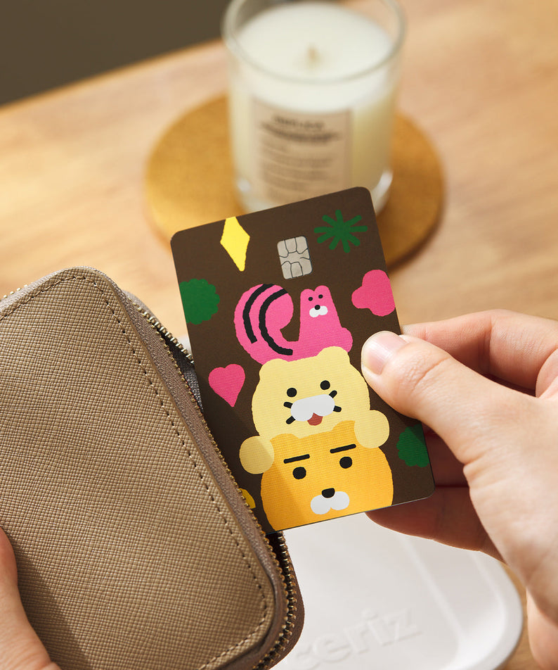 XFriends Card Sticker Set & - Korean kawaii Kakao Friends | Koolseoul