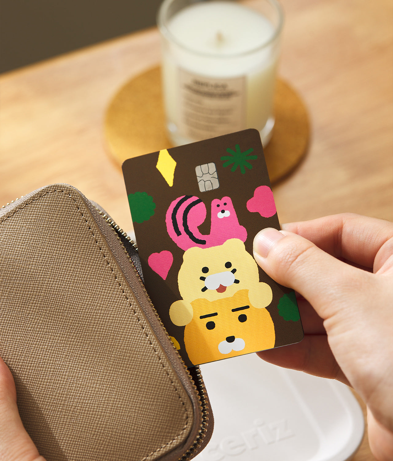 XFriends Card Sticker Set & - Korean kawaii Kakao Friends | Koolseoul