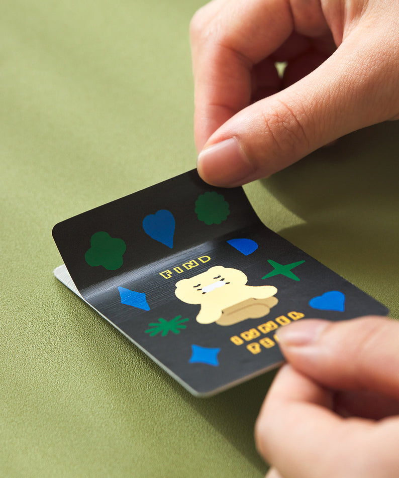 XFriends Card Sticker Set & - Korean kawaii Kakao Friends | Koolseoul
