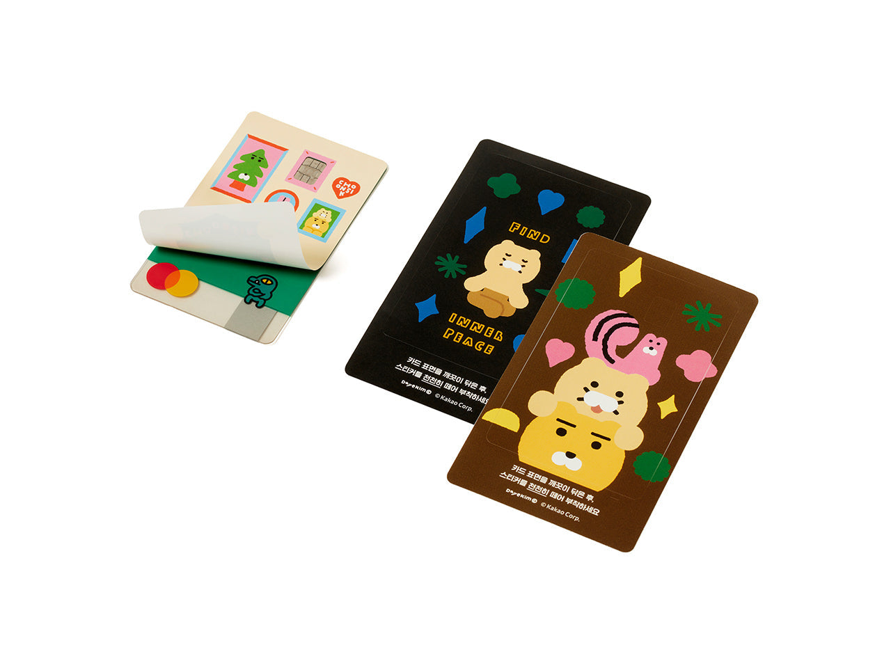 XFriends Card Sticker Set & - Official Kakao Friends merchandise | Koolseoul