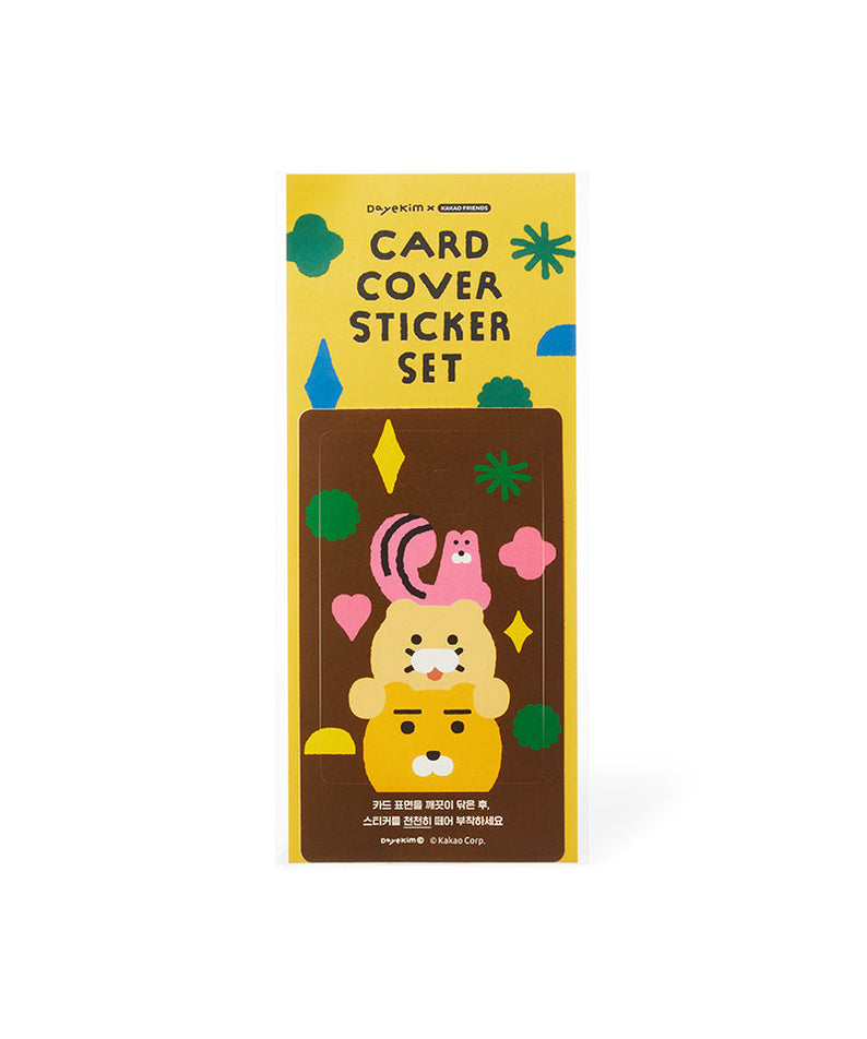 XFriends Card Sticker Set & - Official Kakao Friends merchandise | Koolseoul