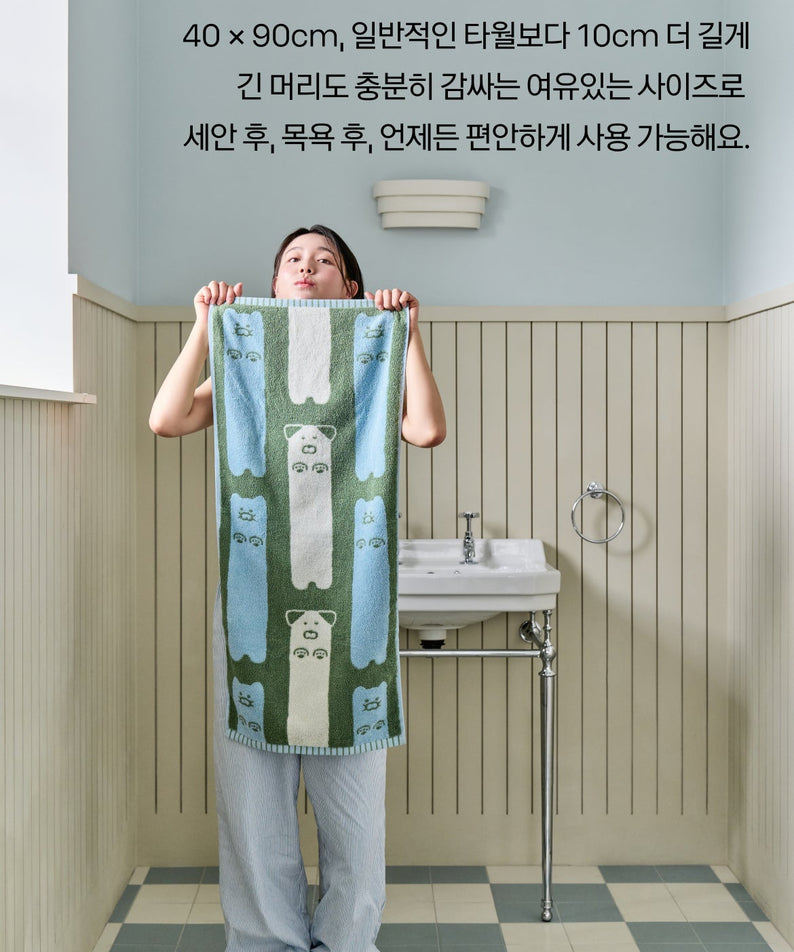 FRIENDAY 4P Set Chunsik Serviette - Authentic Kakao Friends from Korea | Koolseoul