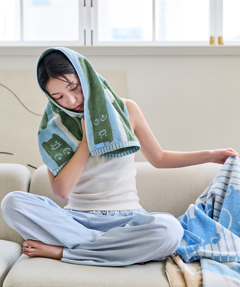 FRIENDAY 4P Set Chunsik Serviette - Official Kakao Friends merchandise | Koolseoul