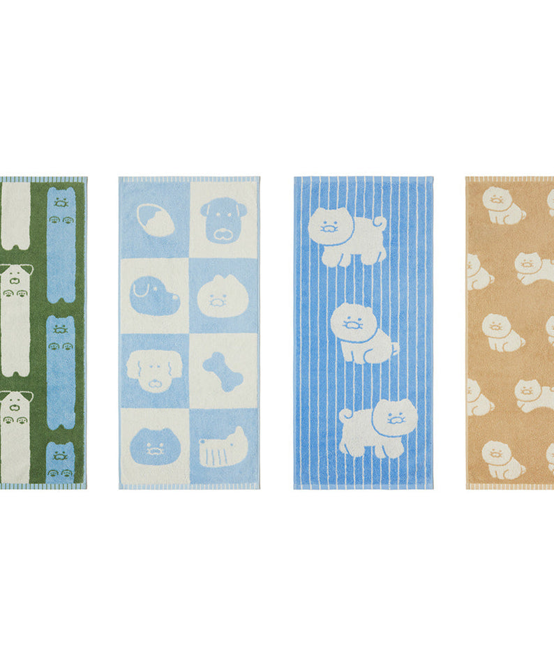 FRIENDAY 4P Set Chunsik Serviette - Korean kawaii Kakao Friends | Koolseoul