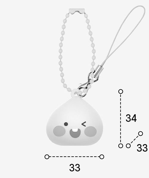 Baume Levres Keychain Apeach - Korean kawaii Kakao Friends | Koolseoul