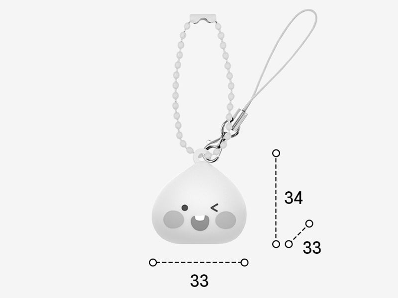 Baume Levres Keychain Apeach - Korean kawaii Kakao Friends | Koolseoul
