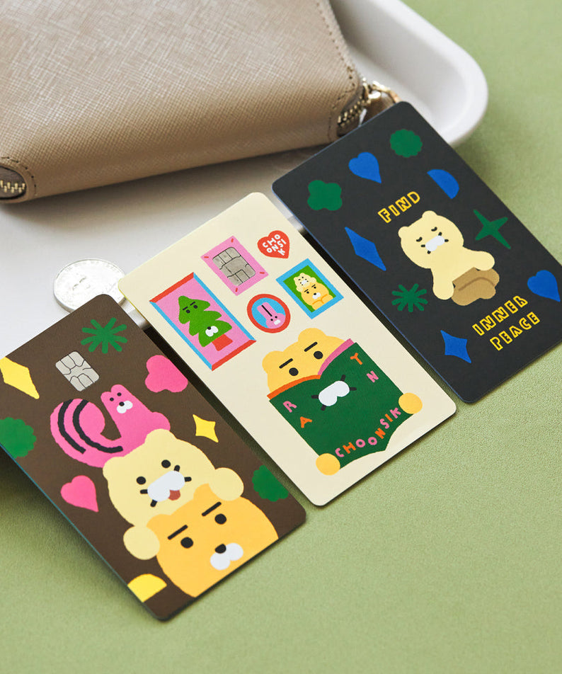 XFriends Card Sticker Set & - Authentic Kakao Friends from Korea | Koolseoul