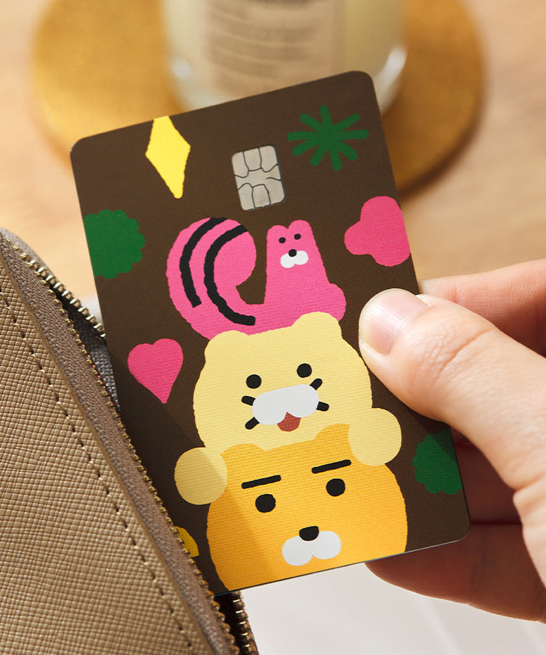 XFriends Card Sticker Set & - Official Kakao Friends merchandise | Koolseoul