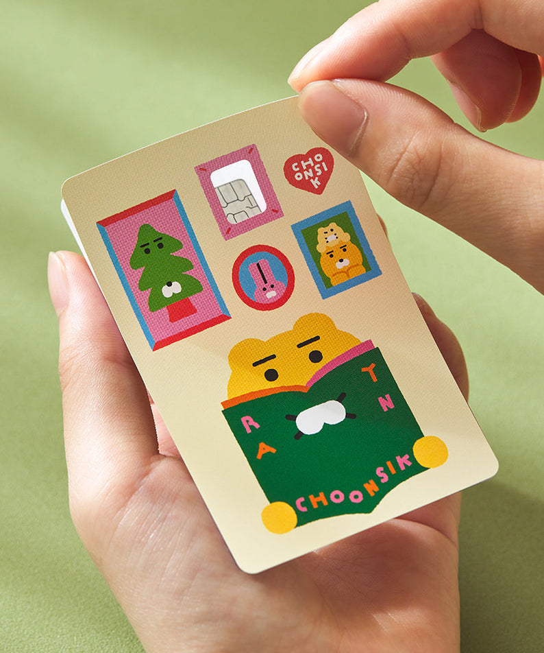 XFriends Card Sticker Set & - Authentic Kakao Friends from Korea | Koolseoul