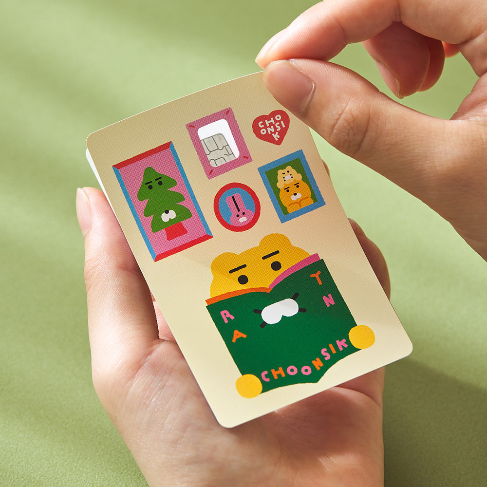 XFriends Card Sticker Set & - Authentic Kakao Friends from Korea | Koolseoul