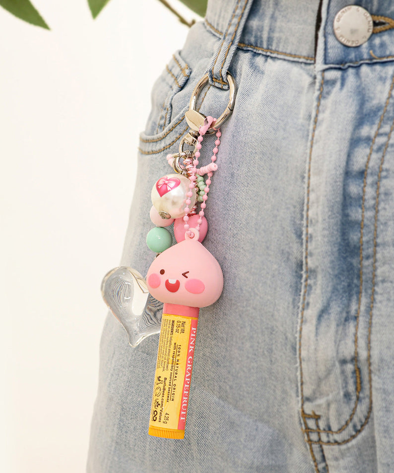 Baume Levres Keychain Apeach - Korean kawaii Kakao Friends | Koolseoul